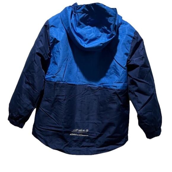 Eddie Bauer Boy's Jacket Blue Size Small 7/8 NWT - Picture 2 of 6